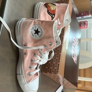 pink converse size 6.5